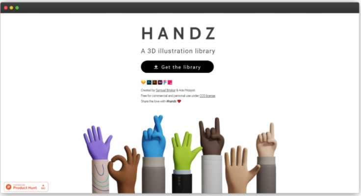 HANDZ 3D图片素材库