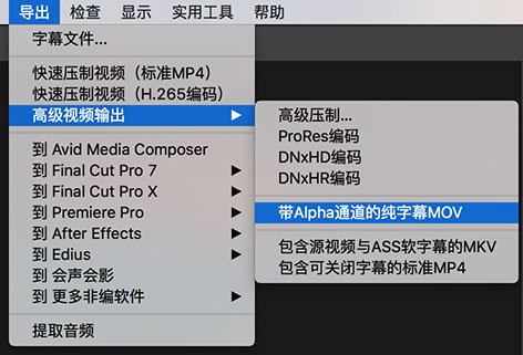 arctime怎么加字幕和导出